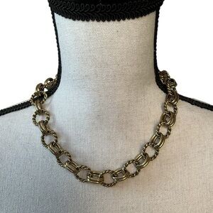 Heidi Daus Gold-Tone Link Necklace